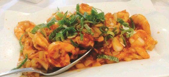 Sweet And Sour Prawns