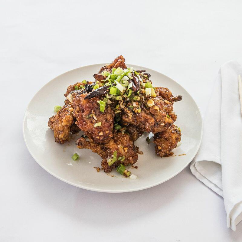 E11. Deep Fried Chicken in Hot Pepper Sauce**